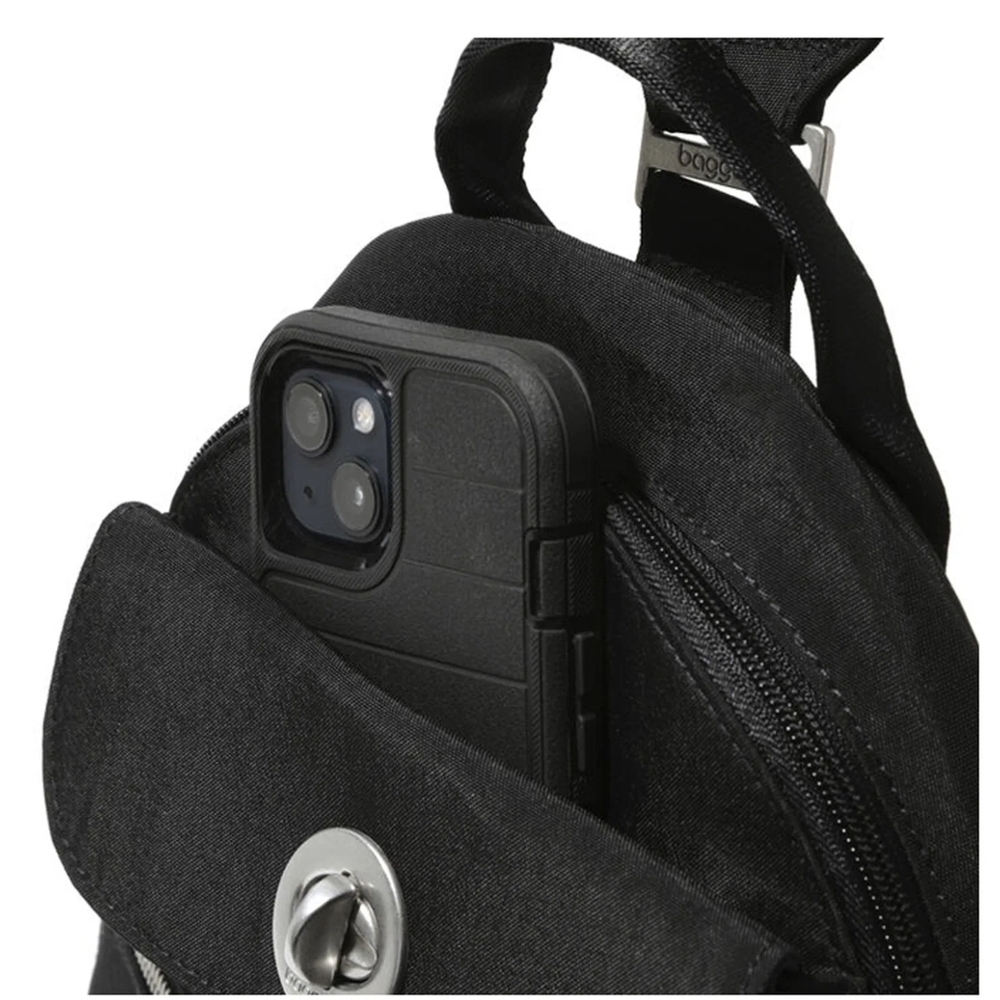 💎SOLD💎Baggallini Naples Black Convertible Backpack - Picture 7 of 7